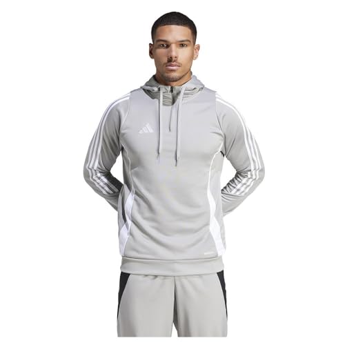 adidas Fußball - Teamsport Textil - Sweatshirts Tiro 24 Training Hoody grauweiss L von adidas