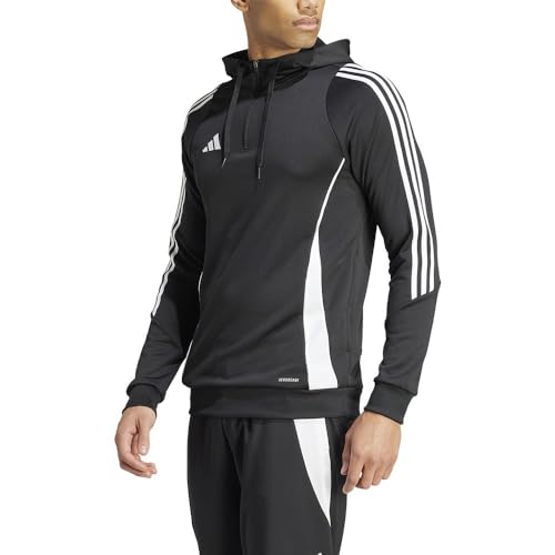 adidas Fußball - Teamsport Textil - Sweatshirts Tiro 24 Training Hoody schwarzweiss 3XL von adidas