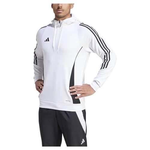 adidas Fußball - Teamsport Textil - Sweatshirts Tiro 24 Training Hoody weissschwarz 2XL von adidas