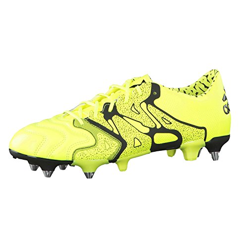 adidas Performance X 15.1 SG Gelb Leder Herren Fussball Schuhe Neu von adidas