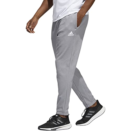 adidas Game & Go Tapered Pants Medium Grey Heather/Black XL von adidas