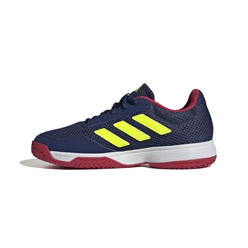 adidas Unisex Kinder Gamespec Kids Tennis Shoes Tennisschuhe, Dark Blue/Lucid Lemon/FTWR White adidas Unisex Kinder Gamespec Kids Tennis Shoes Tennisschuhe, Dark Blue/Lucid Lemon/FTWR White von adidas