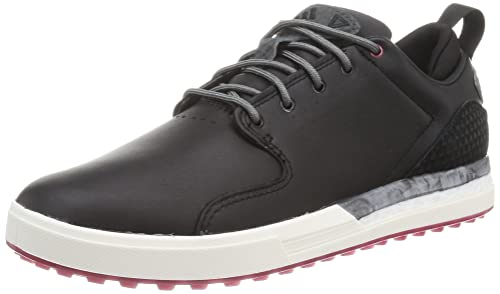 Adidas Golf Herren Flopshot Leder schuhe - CoreSchwarz/GrauSix - UK 8.5 von adidas