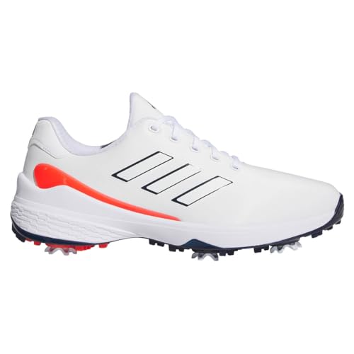 adidas Golf Herren LG23 -Traxion Golfschuhe - Weiss/Marine/Rot - UK 9 adidas Golf Herren LG23 -Traxion Golfschuhe - Weiss/Marine/Rot - UK 9 von adidas