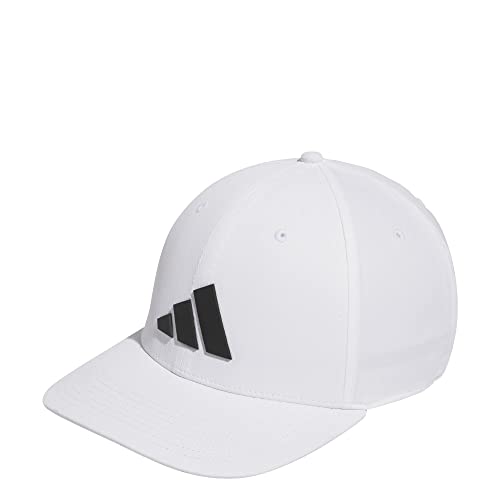 adidas Golf Standard Mens Tour Snapback Hat, White, OSFM von adidas