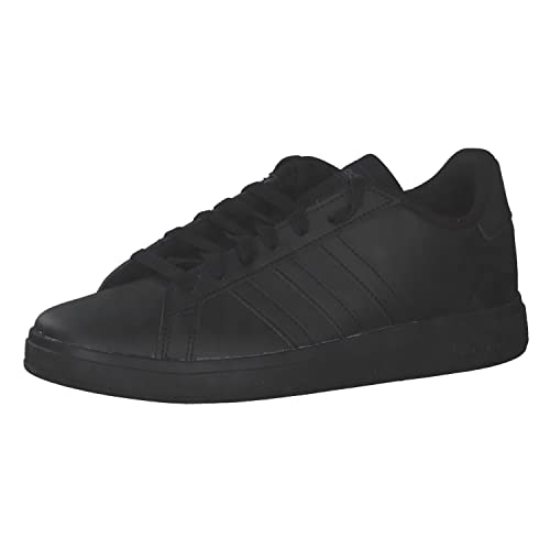 adidas Grand Court Lifestyle Tennis Lace-Up Sneaker, core Black/core Black/Grey six, 32 EU von adidas