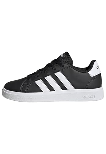 adidas Grand Court Lifestyle Tennis Lace-Up Shoes Tennisschuhe, Core Black/Cloud White/Core Black, 34 EU von adidas