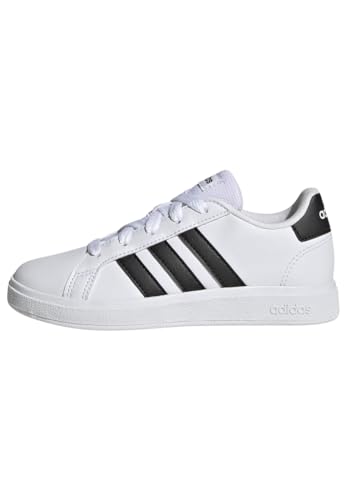 adidas Grand Court Lifestyle Tennis Lace-Up Shoes Tennisschuhe, Cloud White/Core Black/Core Black, 38 2/3 EU von adidas