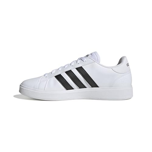 adidas Herren Grand Court Base 2.0 Shoes Schuhe, Cloud White/Core Black/Cloud White, 47 1/3 EU von adidas