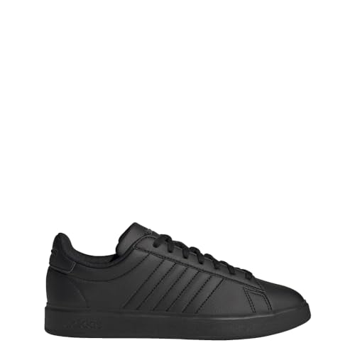 adidas Grant Court 2.0 Herren-Sneaker, Schwarz/Schwarz/Weiß, 38.5 EU von adidas