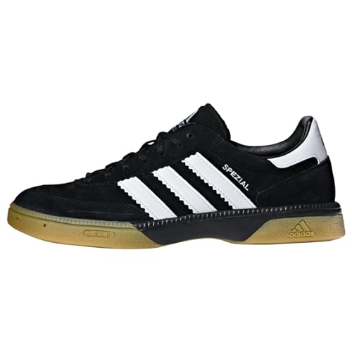 adidas HB Spezial Herren Handballschuhe, Schwarz (Black 1/Running White/Black 1), 44 EU von adidas