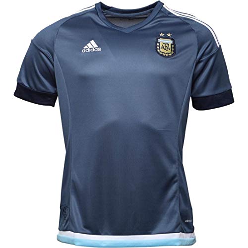 adidas Herren AFA Argentina Away Fußball Trikot Navy (L Zu Passform Brustumfang 112-121cm) von adidas