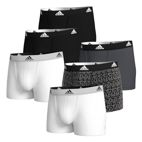 adidas Herren Active Flex Cotton Trunk Boxershort (6 Pack) Unterw sche, Multicolor, XL EU von adidas