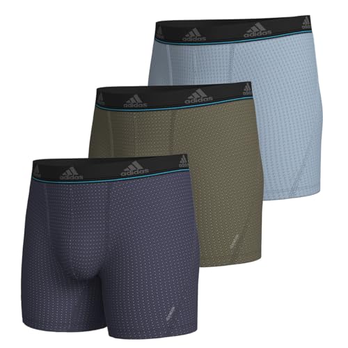 adidas Herren Active Micro Flex Vented Trunk (3PK) Unterwäsche, Multicolor, S von adidas