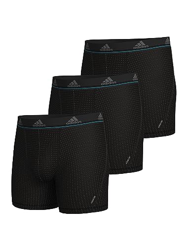 adidas Herren Active Micro Flex Vented Trunk (3PK) Unterwäsche, schwarz, S von adidas