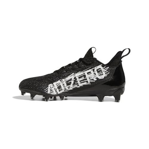 adidas Herren Adizero Scorch Fußballschuh, schwarz/weiß/schwarz, 45 EU von adidas