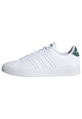 adidas Herren Advantage 2.0 Shoes Schuhe, Cloud White/Core Black/Green, 36 EU von adidas