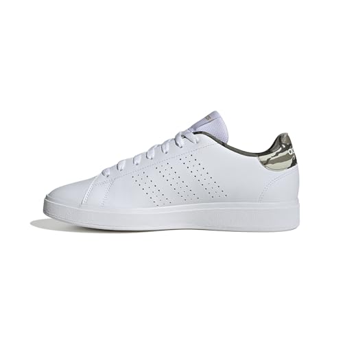 adidas Herren Advantage Base 2.0 Shoes Schuhe, Cloud White/Cloud White/Olive strata, 38 EU von adidas