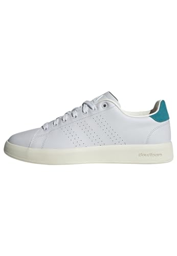 adidas Herren Advantage Premium Leather Shoes Sneakers, Dash Grey Dash Grey Arctic Fusion, 38 EU von adidas