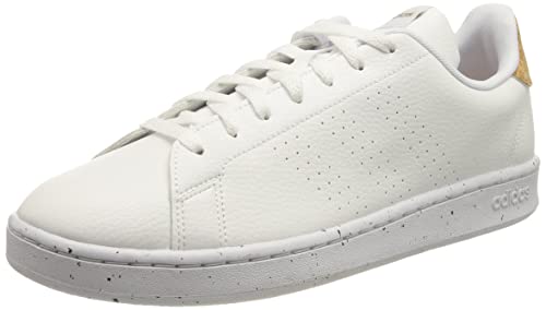adidas Herren Advantage Tennis Shoe, Cloud White/Cloud White/Core Black, 40 EU von adidas