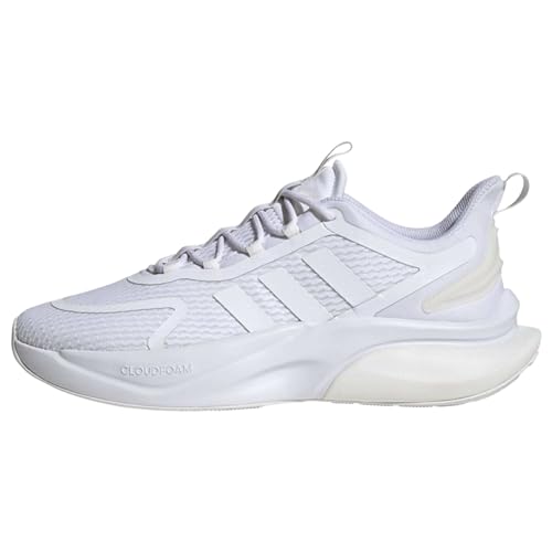 adidas Herren Alphabounce + Sneaker, Ftwr White Ftwr White Core White, 46 2/3 EU von adidas