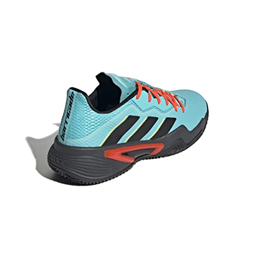 Adidas Herren Barricade M Clay Shoes-Low (Non Football), Pulse Aqua/Core Black/Pulse Lime, 46 2/3 EU von adidas