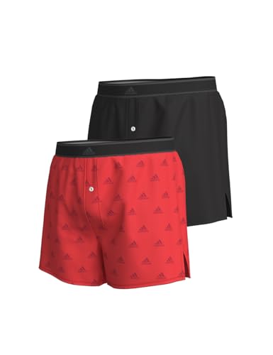 adidas Herren Boxer (2PK) -Active Woven 4A8M01 Retroshorts, Assorted, L (2er Pack) von adidas