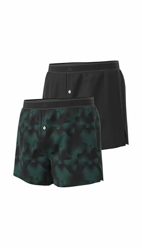 adidas Herren Boxer (2PK) -Active Woven Boxershorts, 902 Assorted, XL (2er Pack) von adidas