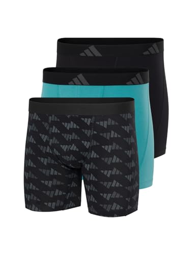 adidas Boxer Brief (3PK) - Active Flex Cotton - Bequeme Unterwäsche von adidas