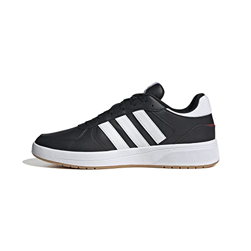 adidas Herren COURTBEAT Sneaker, core Black/FTWR White/Better Scarlet, 42 EU von adidas