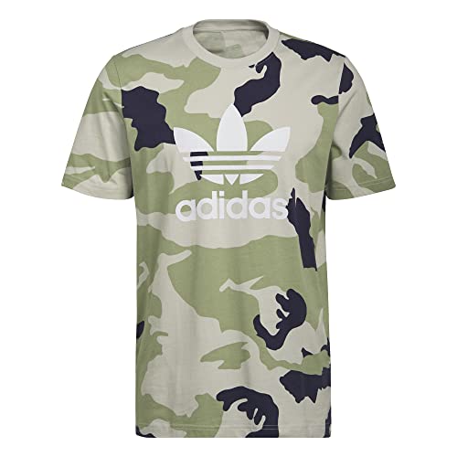 adidas Herren Camouflage AOP T-Shirt, grau, M von adidas