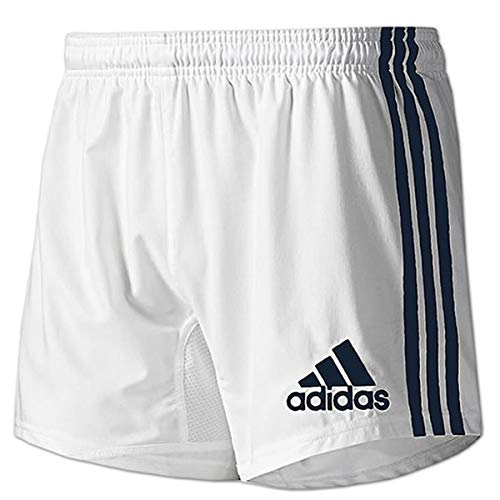 adidas Herren Climacool Short 3-Streifen Base (UK-30/D-S/F-40, weiß-blau) von adidas