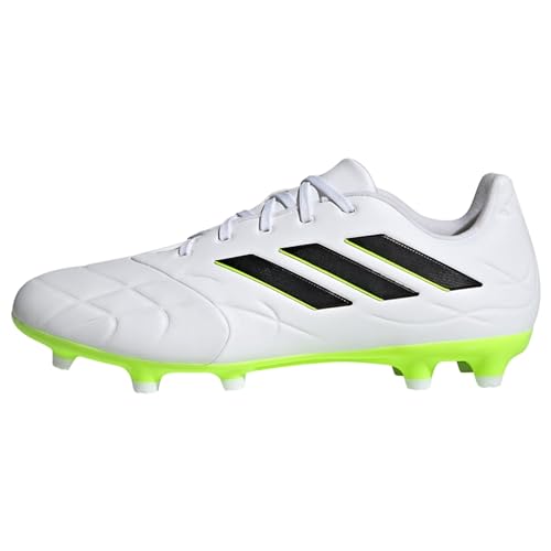 adidas Unisex Copa Pure.3 Firm Ground Boots Fußballschuhe (Fester Untergrund), FTWR White/core Black/Lucid Lemon, 42 EU von adidas