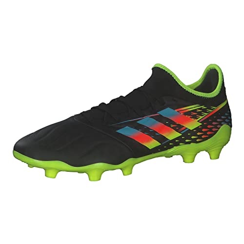 adidas Herren Copa Sense.3 Fg Sneaker, Core Black Bright Cyan Team Solar Yellow, 44 2/3 EU von adidas