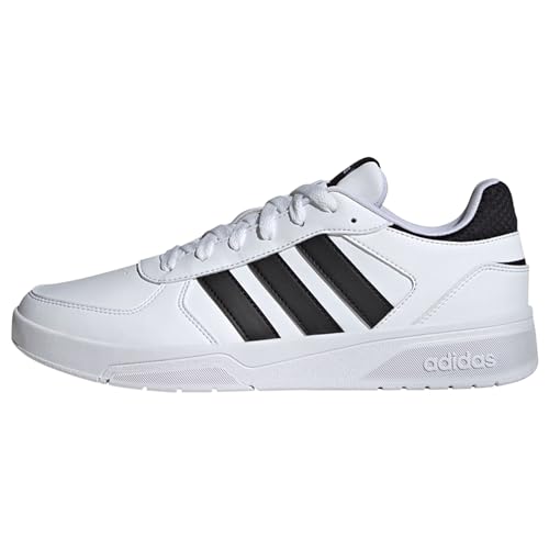 adidas Herren CourtBeat Court Lifestyle Shoes-Low (Non Football), FTWR White/core Black/FTWR White, 46 2/3 EU von adidas