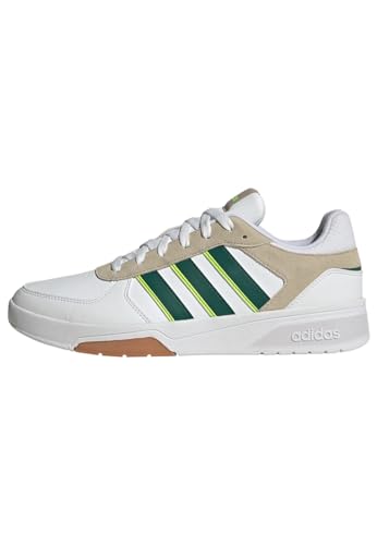 adidas Herren Courtbeat Shoes Sneakers, FTWR White/Collegiate Green/Wonder beige, 46 EU von adidas