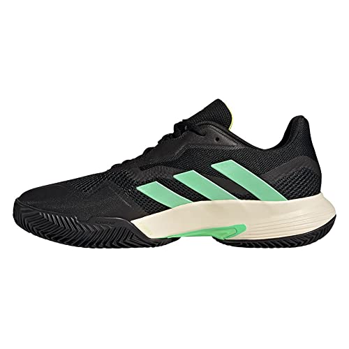 Adidas Herren Courtjam Control M Clay Shoes-Low (Non Football), Core Black/Beam Green/Beam Yellow, 44 2/3 EU von adidas