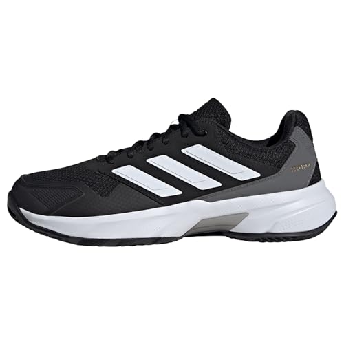 adidas Herren Courtjam Control Sneaker, Core Black Core Black Off White, 42 2/3 EU von adidas