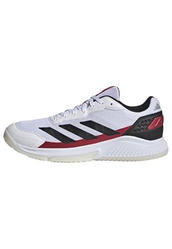adidas Herren Courtquick Mens Shoes Padel-Schuhe, Cloud White/Core Black/Lucid Red, 48 2/3 EU adidas Herren Courtquick Mens Shoes Padel-Schuhe, Cloud White/Core Black/Lucid Red, 48 2/3 EU von adidas