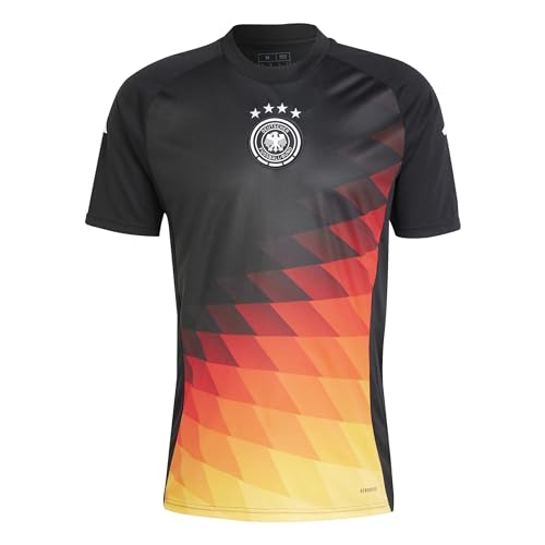 adidas Herren Deutschland 2024 Pre-Match Shirt, Schwarz, S von adidas
