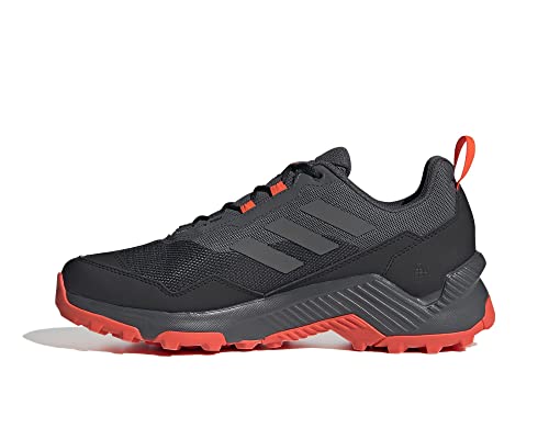 adidas Herren Eastrail 2 Walking Shoe, Core Black/Grey/Solar Red, 44 EU von adidas