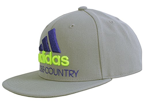 adidas Herren Flat Cap Cross Country Kappe (OSFL - 60cm - Herren groß) von adidas