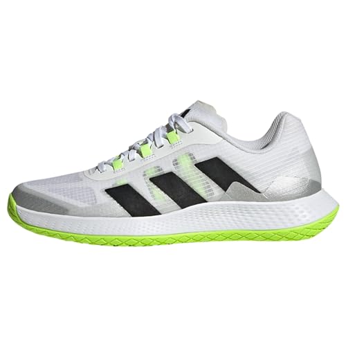 adidas Herren Forcebounce Volleyball Shoes Sneaker, FTWR White/core Black/Lucid Lemon, 38 2/3 EU von adidas