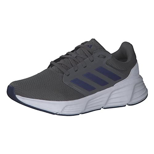 adidas Herren Galaxy 6 Shoes Laufschuhe, Grey Four/Victory Blue/Cloud White, 42 2/3 EU von adidas