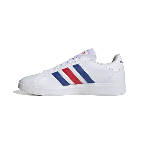 adidas Herren Grand Court Base 2.0 Shoes Schuhe, Cloud White/Royal Blue/Vivid Red, 38 2/3 EU von adidas