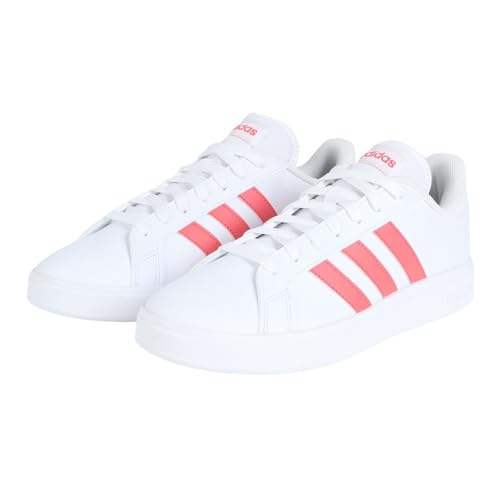 adidas Herren Grand Court Td Sneaker, Vorgebohrtes rotes FTWR weißes Gum10, 45 1/3 EU von adidas