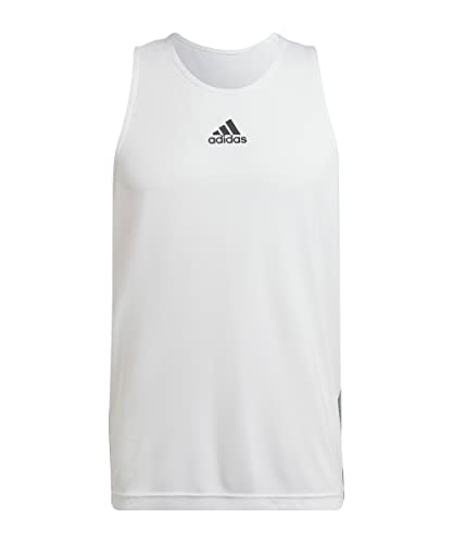 adidas Herren HIIT GFX Tk Ärmelloses Top, weiß, S von adidas