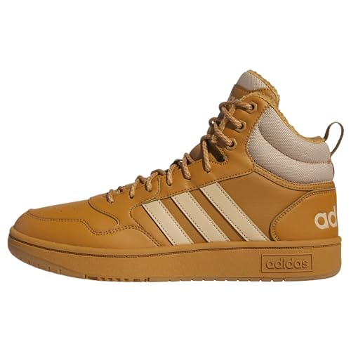 adidas Herren Hoops 3.0 Mid Lifestyle Basketball Classic Fur Lining Winterized Shoes Sneakers, mesa/Magic beige/mesa, 42 2/3 EU von adidas