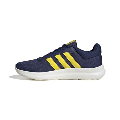 adidas Herren LITE Racer 4.0 Shoes Schuhe, Dark Blue/Yellow/Core White, 46 EU von adidas