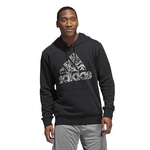 adidas Herren Ld Cz Hoody 2.0 Kapuzenpullover, schwarz/weiß, L von adidas